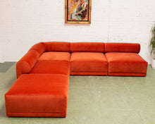 Load image into Gallery viewer, Emma 5 Piece Sectional Sofa in Monaco Rust
