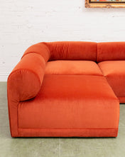 Load image into Gallery viewer, Emma 5 Piece Sectional Sofa in Monaco Rust
