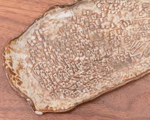 Catch all Embossed Pottery Tray
