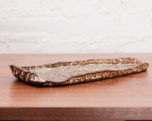 Load image into Gallery viewer, Catch all Embossed Pottery Tray
