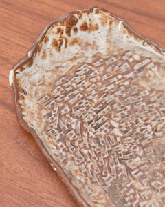 Catch all Embossed Pottery Tray