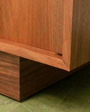 Load image into Gallery viewer, Scandinavian Walnut Credenza
