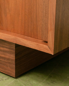 Scandinavian Walnut Credenza