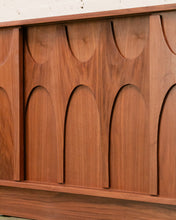 Load image into Gallery viewer, Scandinavian Walnut Credenza
