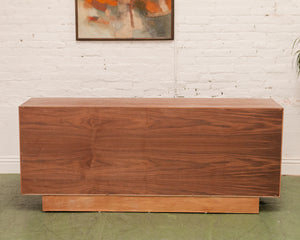 Scandinavian Walnut Credenza