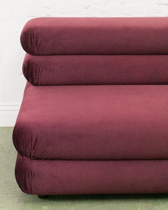 Elodie Sofa in Plum