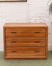 Load image into Gallery viewer, Vintage Oak Lowboy Dresser
