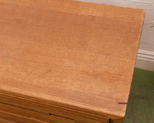 Load image into Gallery viewer, Vintage Oak Lowboy Dresser
