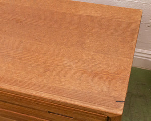 Vintage Oak Lowboy Dresser