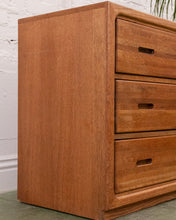 Load image into Gallery viewer, Vintage Oak Lowboy Dresser
