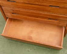 Load image into Gallery viewer, Vintage Oak Lowboy Dresser
