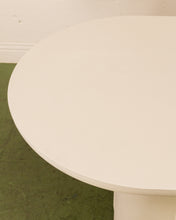 Load image into Gallery viewer, Lizzy White Plaster Dining Table
