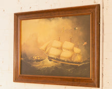 Load image into Gallery viewer, Samuel Walters The Independence No. 181  Anaglypta Painting Print Framed
