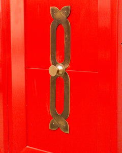 Red Vintage Cabinet