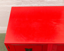 Load image into Gallery viewer, Red Vintage Cabinet
