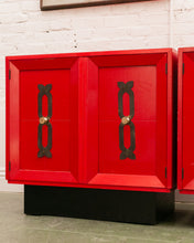 Load image into Gallery viewer, Red Vintage Cabinet
