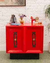 Load image into Gallery viewer, Red Vintage Cabinet
