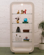 Load image into Gallery viewer, 1970’s Tall Bookshelf Atomic Shelf
