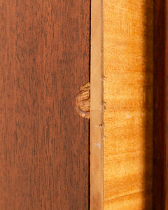 Blonde and Dark wood Vintage Dresser