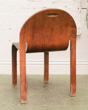 Load image into Gallery viewer, Vintage Peter Danko Bent Plywood Bodyform Chair in Dark Wood
