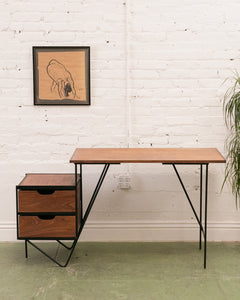 Walnut Floating Desk (As Found)