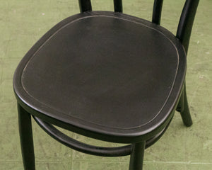 Black Thonet Style Dining Chair