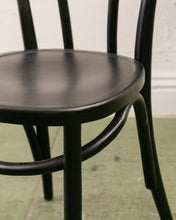 Load image into Gallery viewer, Black Thonet Style Dining Chair
