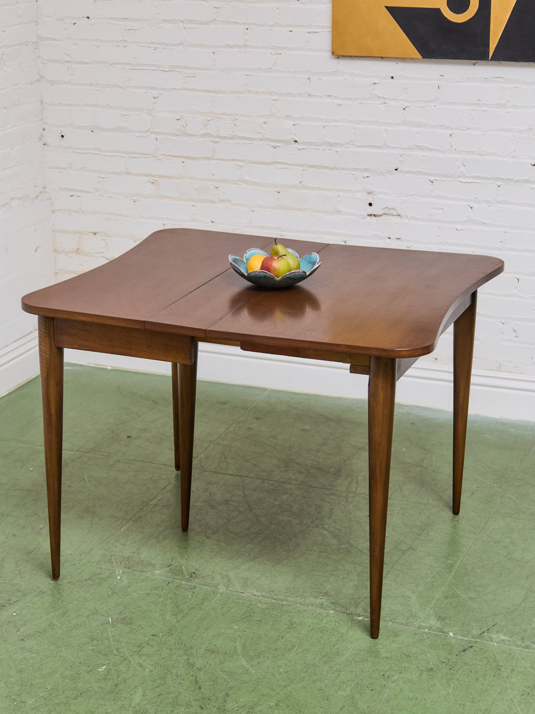 Restored Vintage Console Dining Table