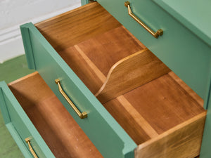 Las Palmas Green Vintage Credenza Dresser