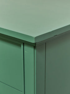 Las Palmas Green Vintage Credenza Dresser
