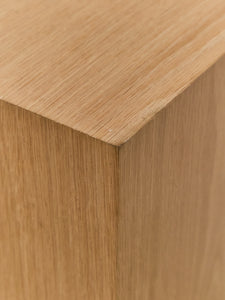 Light Oak Pedestal Tables/Plant Stand