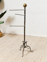 Load image into Gallery viewer, Antique Brass Towel Holder
