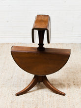 Load image into Gallery viewer, Two Tier Vintage Antique Drop-down Occasional Table
