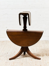 Load image into Gallery viewer, Two Tier Vintage Antique Drop-down Occasional Table
