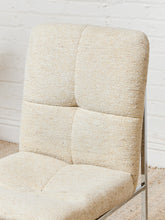 Load image into Gallery viewer, Set of Six Italian mid-century modern 1970s Chrome Dining Chairs
