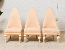 Load image into Gallery viewer, Set of Three Hollywood Regency Neo Classic Chairs
