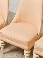 Load image into Gallery viewer, Set of Three Hollywood Regency Neo Classic Chairs
