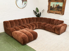 Load image into Gallery viewer, Margot Sectional Sofa in Andrew Sienna
