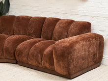 Load image into Gallery viewer, Margot Sectional Sofa in Andrew Sienna
