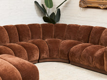 Load image into Gallery viewer, Margot Sectional Sofa in Andrew Sienna
