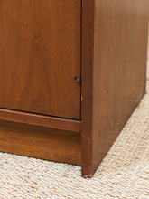 Load image into Gallery viewer, Danish Modern Teak Rattan Shelf
