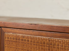 Load image into Gallery viewer, Danish Modern Teak Rattan Shelf
