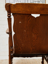 Load image into Gallery viewer, 9th Century Oak Pressed Back Rocker American Made
