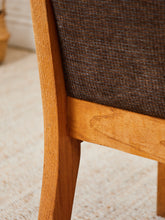 Load image into Gallery viewer, Brown Oak 1970s Dining Chairs
