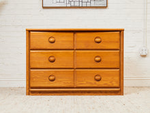 Load image into Gallery viewer, Oak 3 Drawer Dresser
