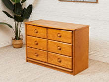 Load image into Gallery viewer, Oak 3 Drawer Dresser
