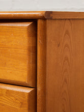 Load image into Gallery viewer, Oak 3 Drawer Dresser
