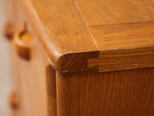 Load image into Gallery viewer, Oak 3 Drawer Dresser
