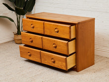 Load image into Gallery viewer, Oak 3 Drawer Dresser
