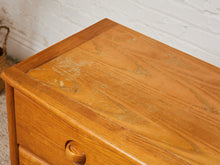 Load image into Gallery viewer, Oak 3 Drawer Dresser
